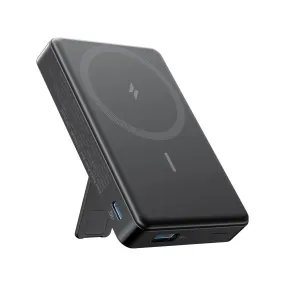 Anker Mag-Go 10K mAh 7.5W Power Bank W/ Built-In Stand - Black