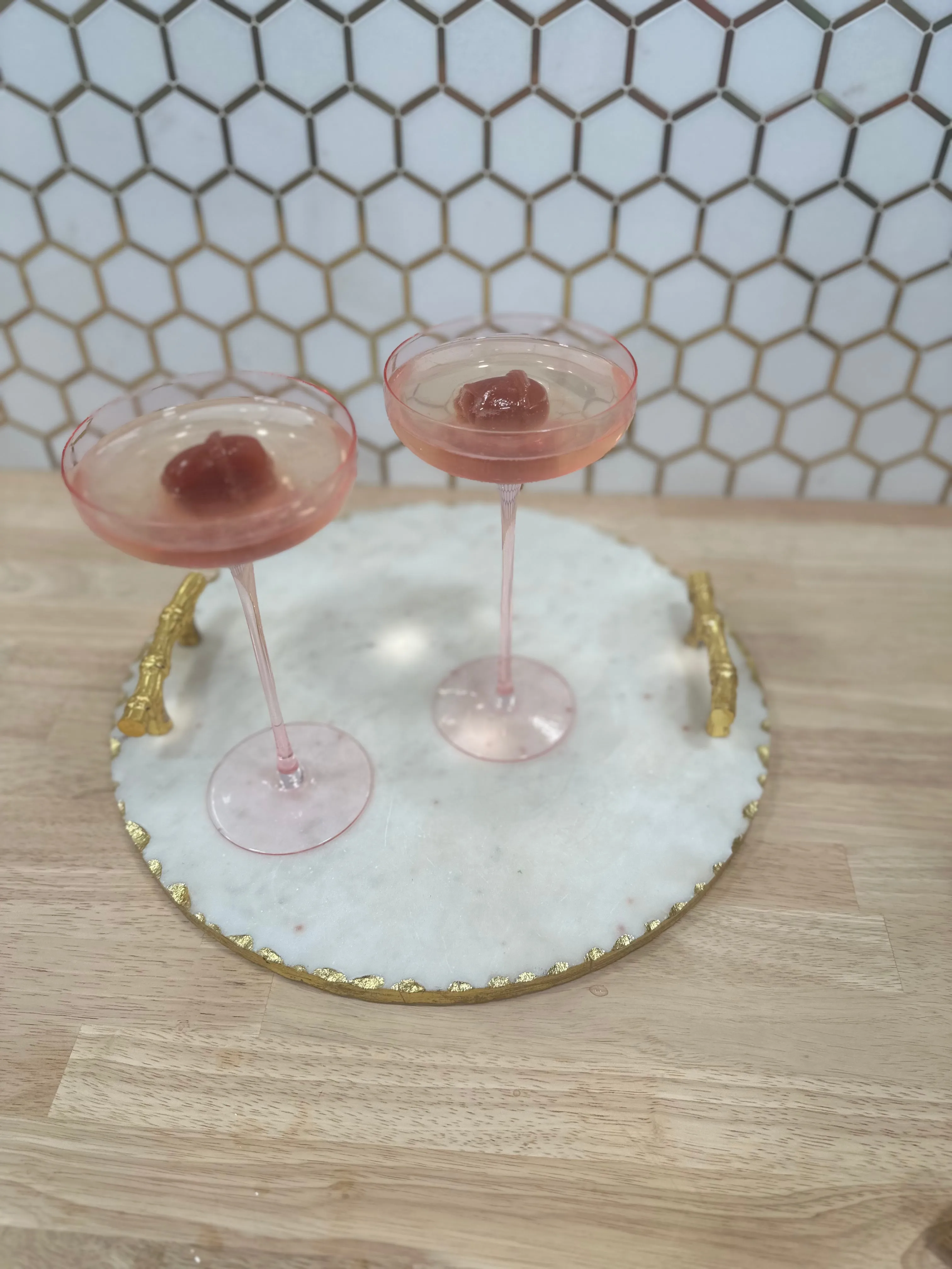 Bliss Martini Glass  (Set of Two) Premium Cocktail Glass Martini