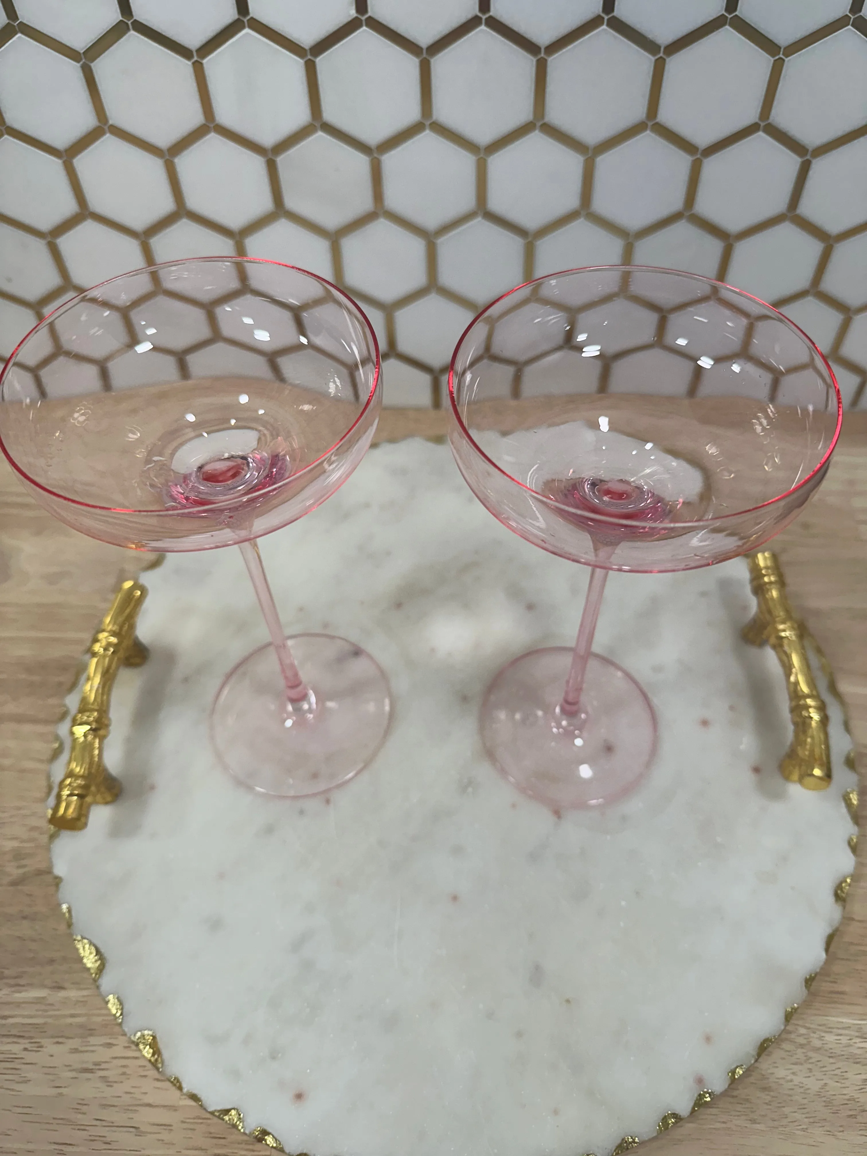 Bliss Martini Glass  (Set of Two) Premium Cocktail Glass Martini