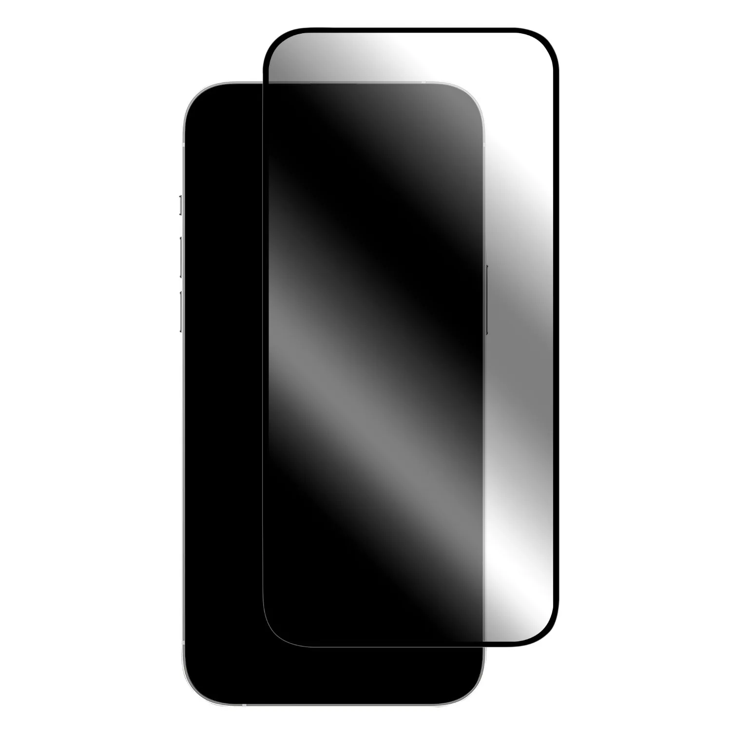 Body Glove Recycled Tempered Glass Screen Protector - Apple iPhone 16 Pro Max - Black Border (BGSGRTG-I16PM-B)