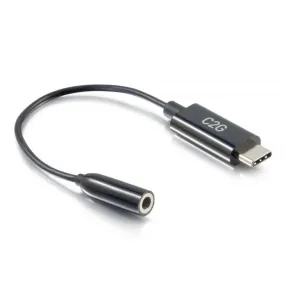 C2g Usb C To 3.5Mm Audio Adapter - Usb C To Aux Cable - Usb C To Headphone Jack - Usb-C To Headphone Jack Adapter - 24 P