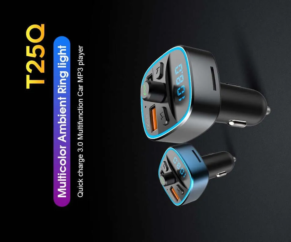 Car Bluetooth Receiver FM Transmitter BT 5.0