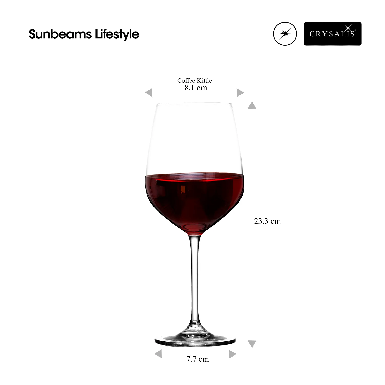 CRYSALIS Premium Cabernet Glass [Set of 2]