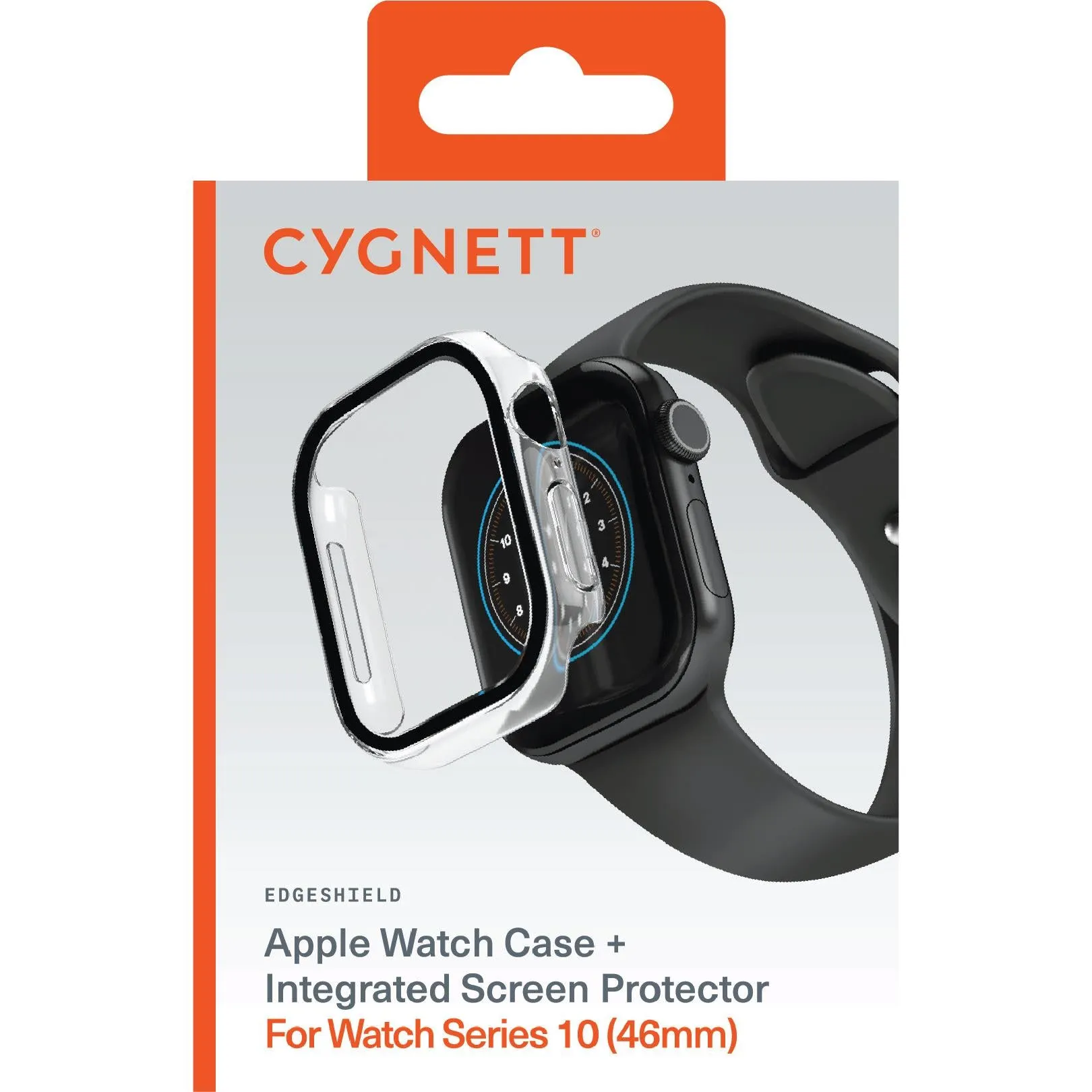 Cygnett EdgeShield for Apple Watch 10 46mm (Clear)