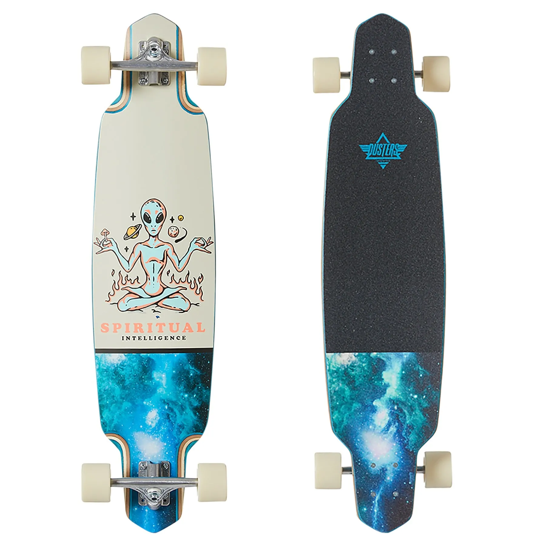 Dusters Zen Complete Longboard - 38″ Teal