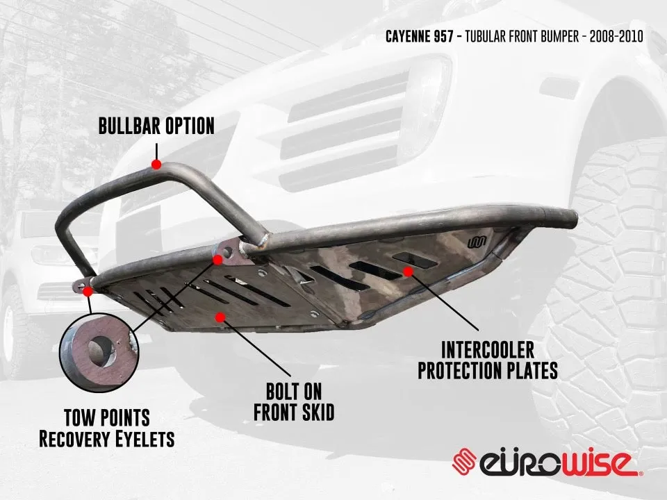 GEN 1 - TUBULAR FRONT BUMPER 957 - CAYENNE (2008-2010)