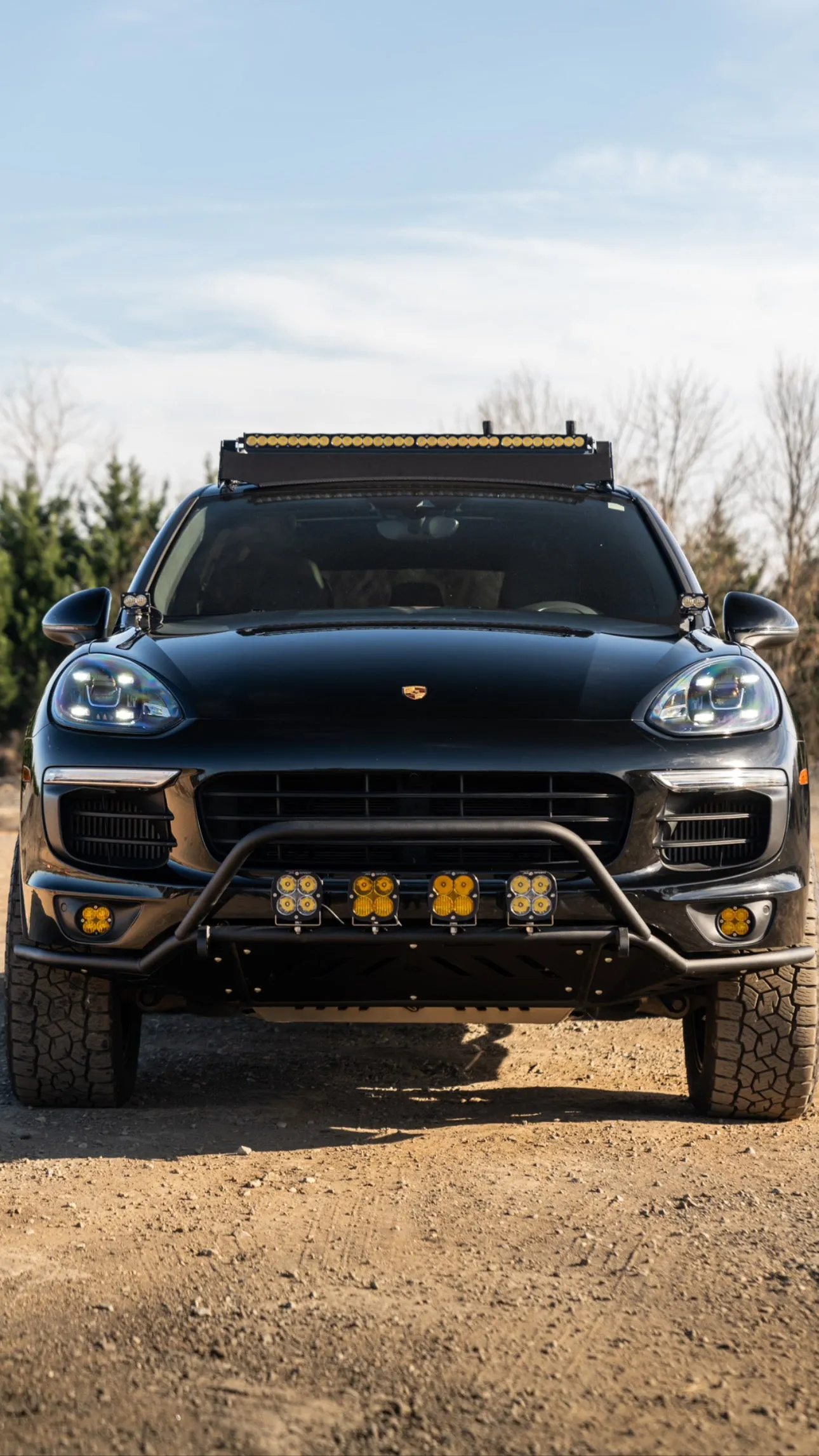 GEN 2 - TUBULAR FRONT BUMPER - 958.2 CAYENNE (2015-2018)