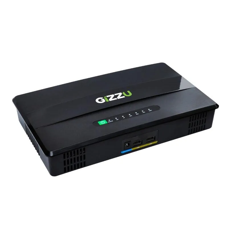 Gizzu 100 W 46 Wh 14400m Ah Mini Poe Dc Ups Black Gup100 W