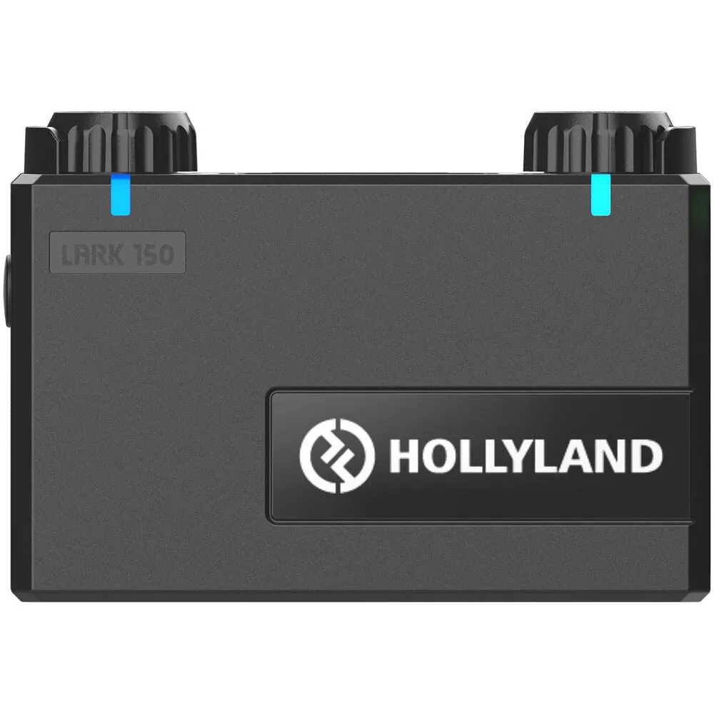 Hollyland LARK 150 2-Person Compact Digital Wireless Microphone System (2.4 GHz, Black)