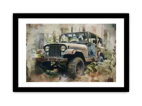 Jeep Framed Print - Premium Quality Photography on Archival Paper - Ready to Hang