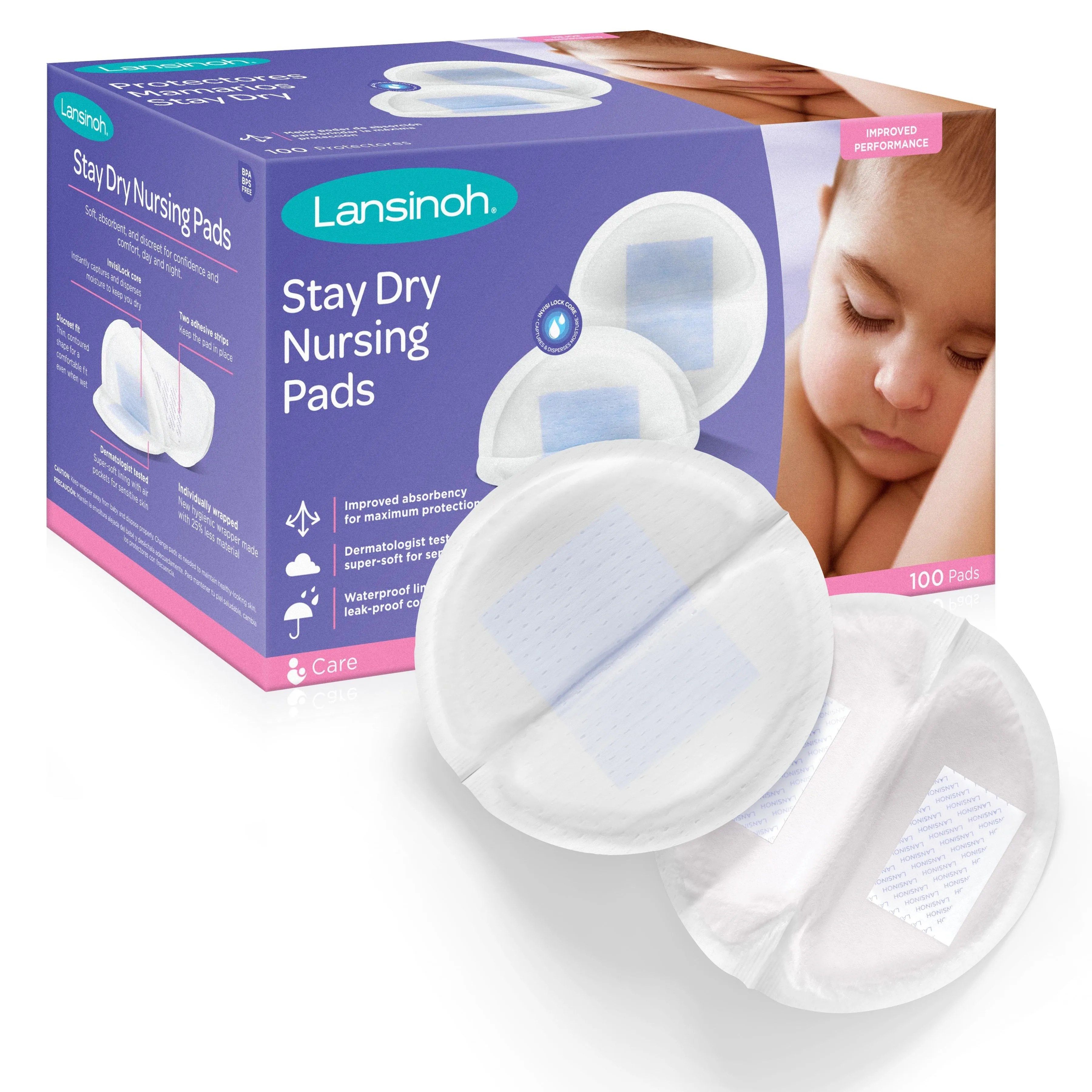 Lansinoh® Disposable Nursing Pads (100 Count)