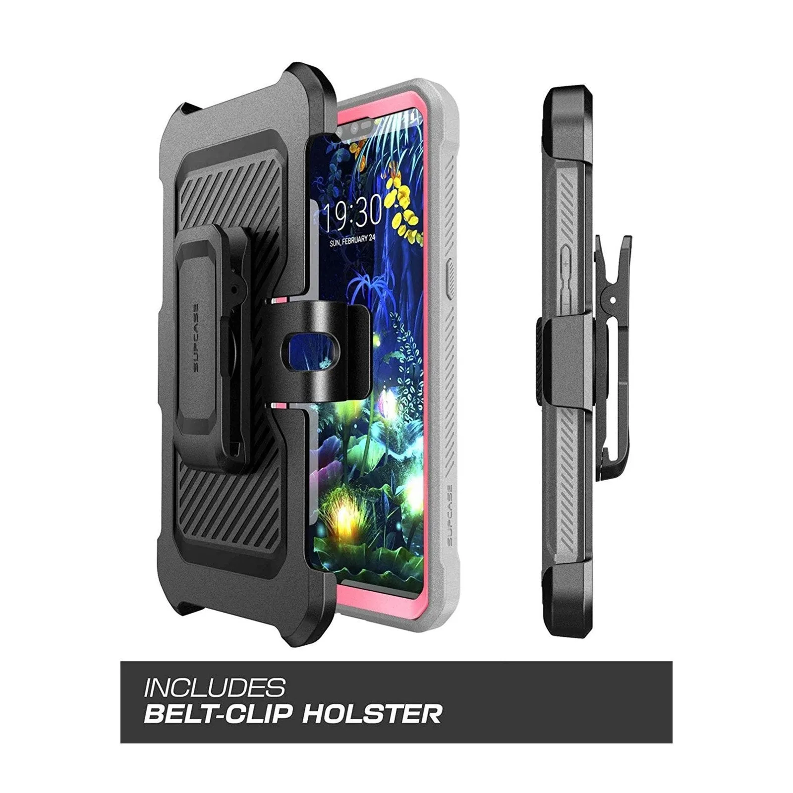 LG V50 ThinQ Unicorn Beetle Pro Full-Body Holster Case-Pink