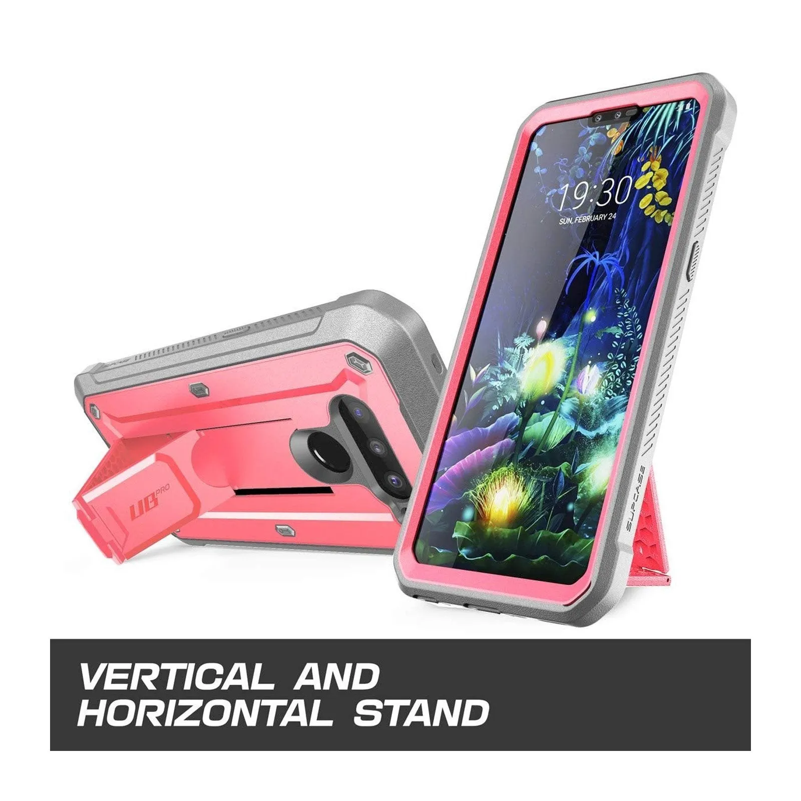 LG V50 ThinQ Unicorn Beetle Pro Full-Body Holster Case-Pink