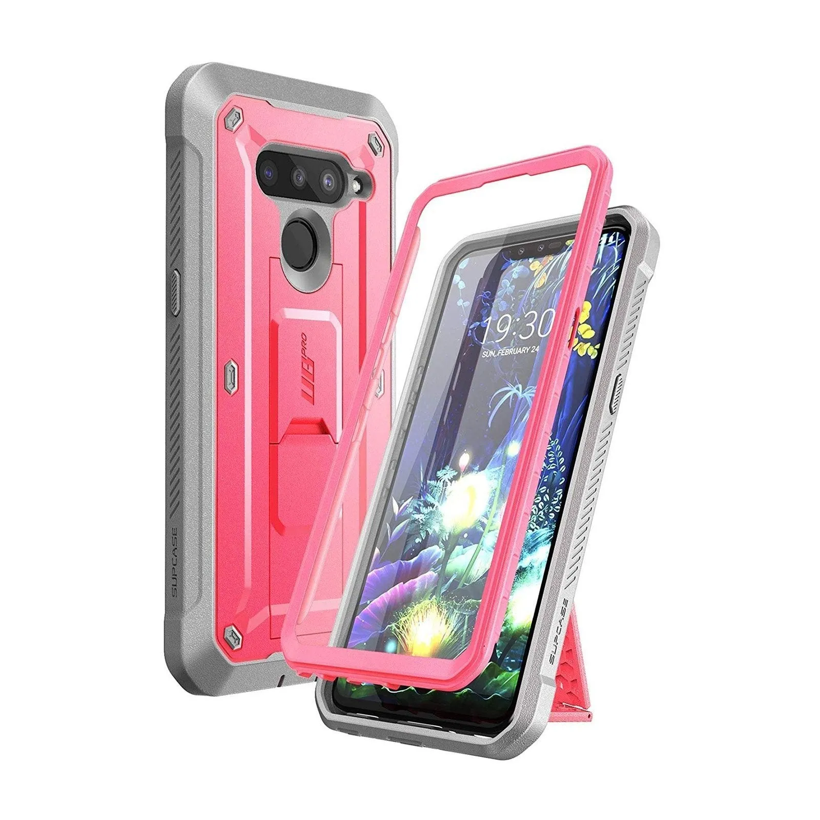 LG V50 ThinQ Unicorn Beetle Pro Full-Body Holster Case-Pink