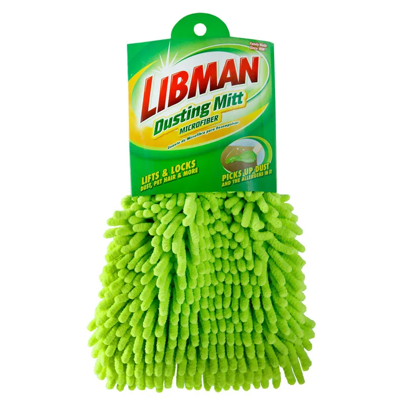 Libman Premium Microfiber Dusting Mitt 7.68 in. W X 11.38 in. L 1 pk