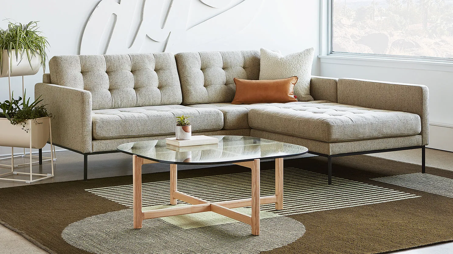 quarry square coffee table