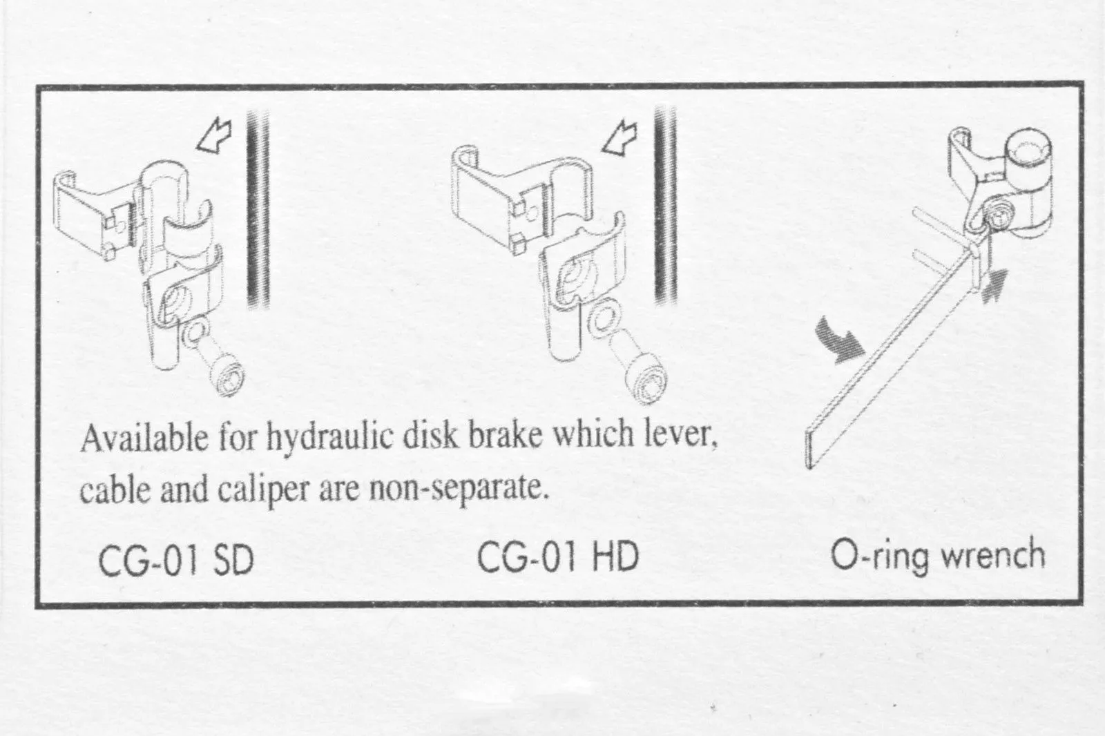 "POWER HOOK"FRONT DISC BRAKE OUTER CABLE CASING GUIDE HOUSING LUGS GRT INVENTION