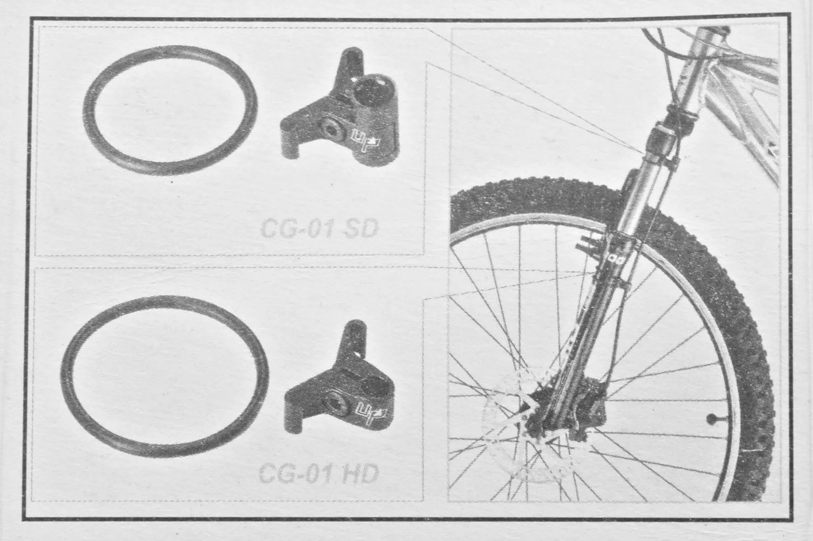 "POWER HOOK"FRONT DISC BRAKE OUTER CABLE CASING GUIDE HOUSING LUGS GRT INVENTION