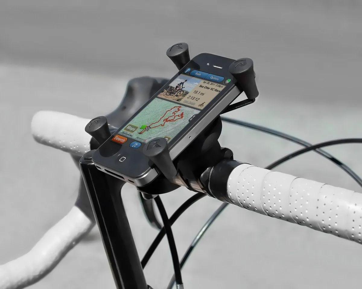 RAM EZ-ON/OFF Bicycle Mount with Universal X-Grip Phone Holder