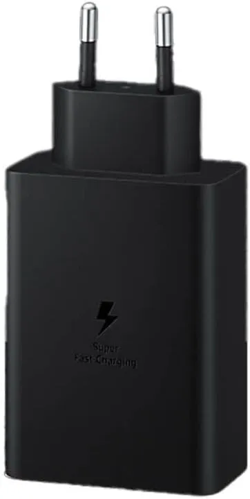 Samsung Original PD Trio Charger 3 Output 65W A-Li Compatible with all Samsung Mobiles - Black