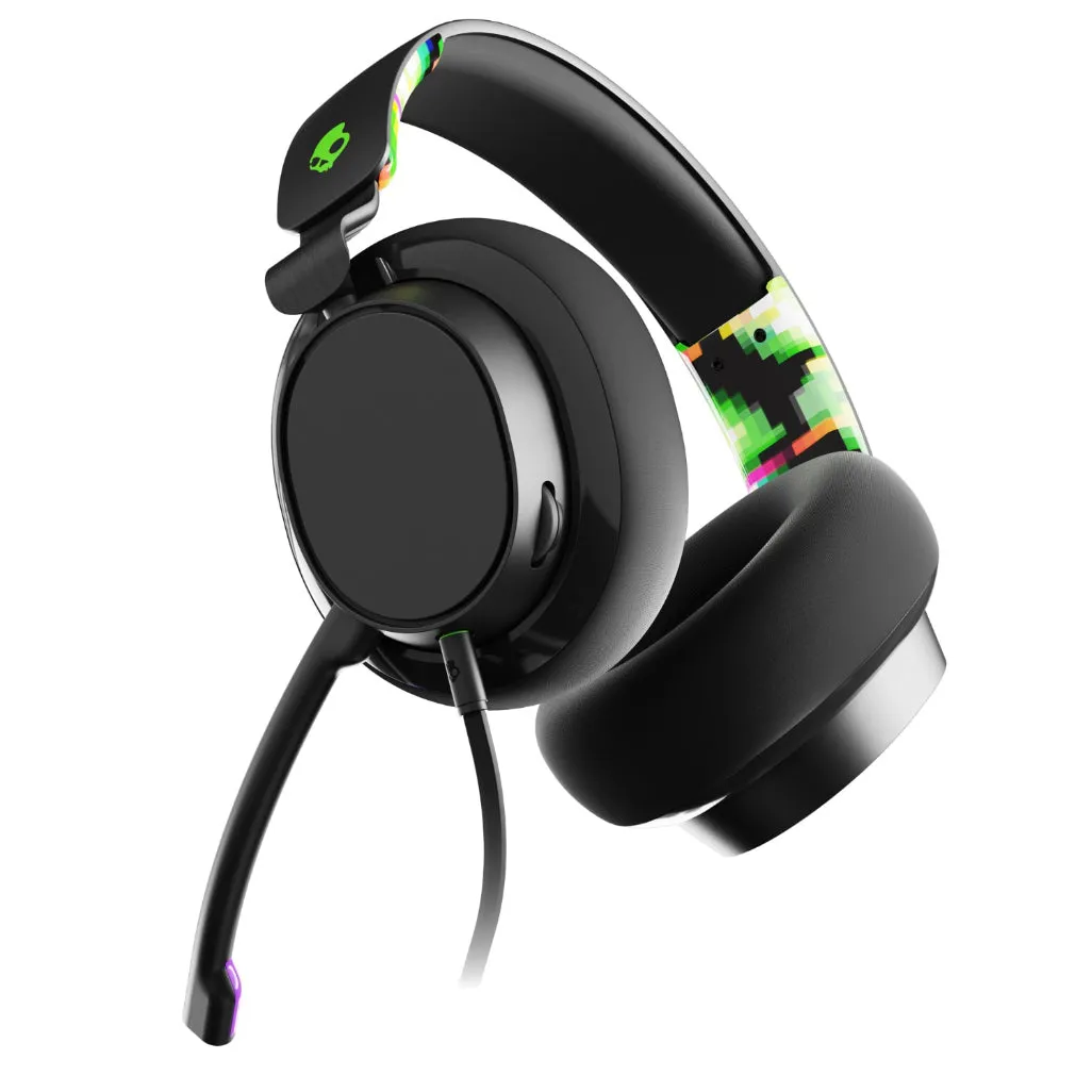 Skullcandy SLYR® Multi-Platform Wired Gaming Set - Black Digihype (S6SYY-Q763)