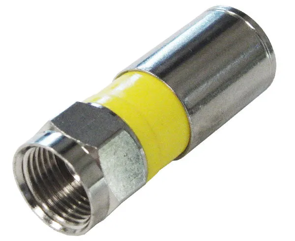 Standard Shield CMP Compression F-Type Connector for RG6 Coax Cable