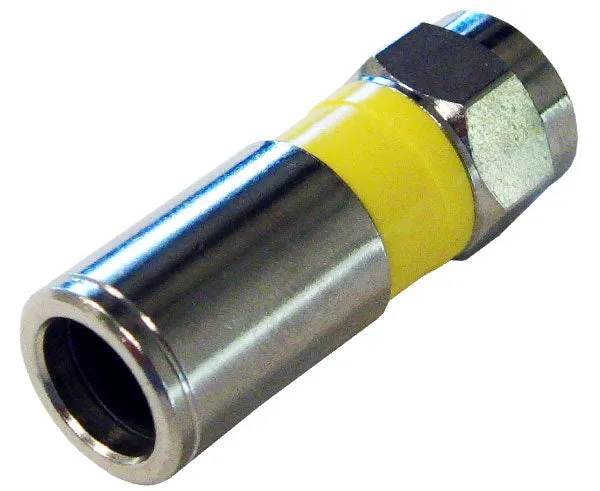 Standard Shield CMP Compression F-Type Connector for RG6 Coax Cable