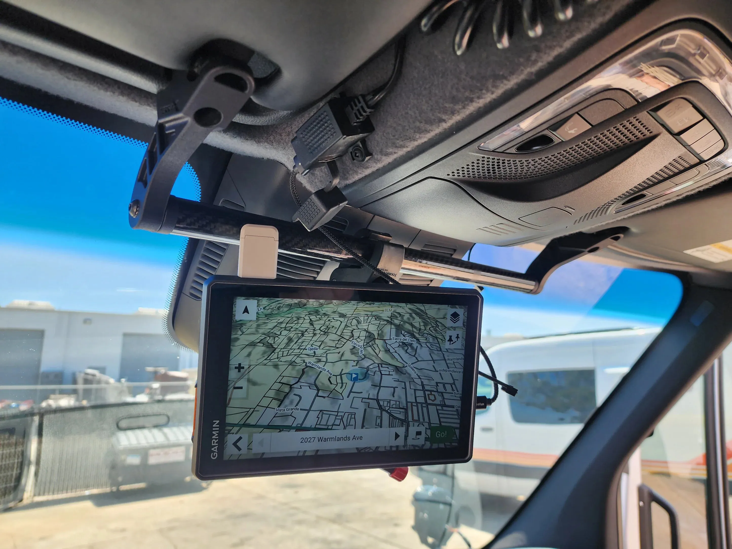 Terra X VISORDOK - Mercedes Sprinter Upper Visor Mount