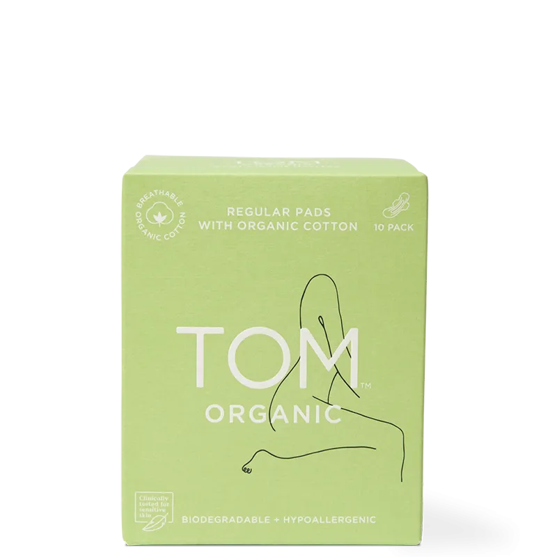 TOM Organic Regular Ultra Thin Pads