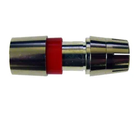 Universal Compression Connector for RG59 Coaxial Cables with RCA Interface