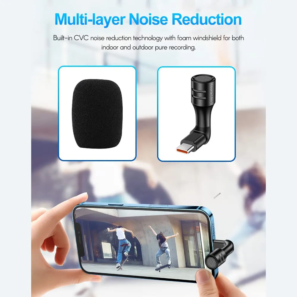 Usb Type C Microphone For Smartphone Mobile Md-3