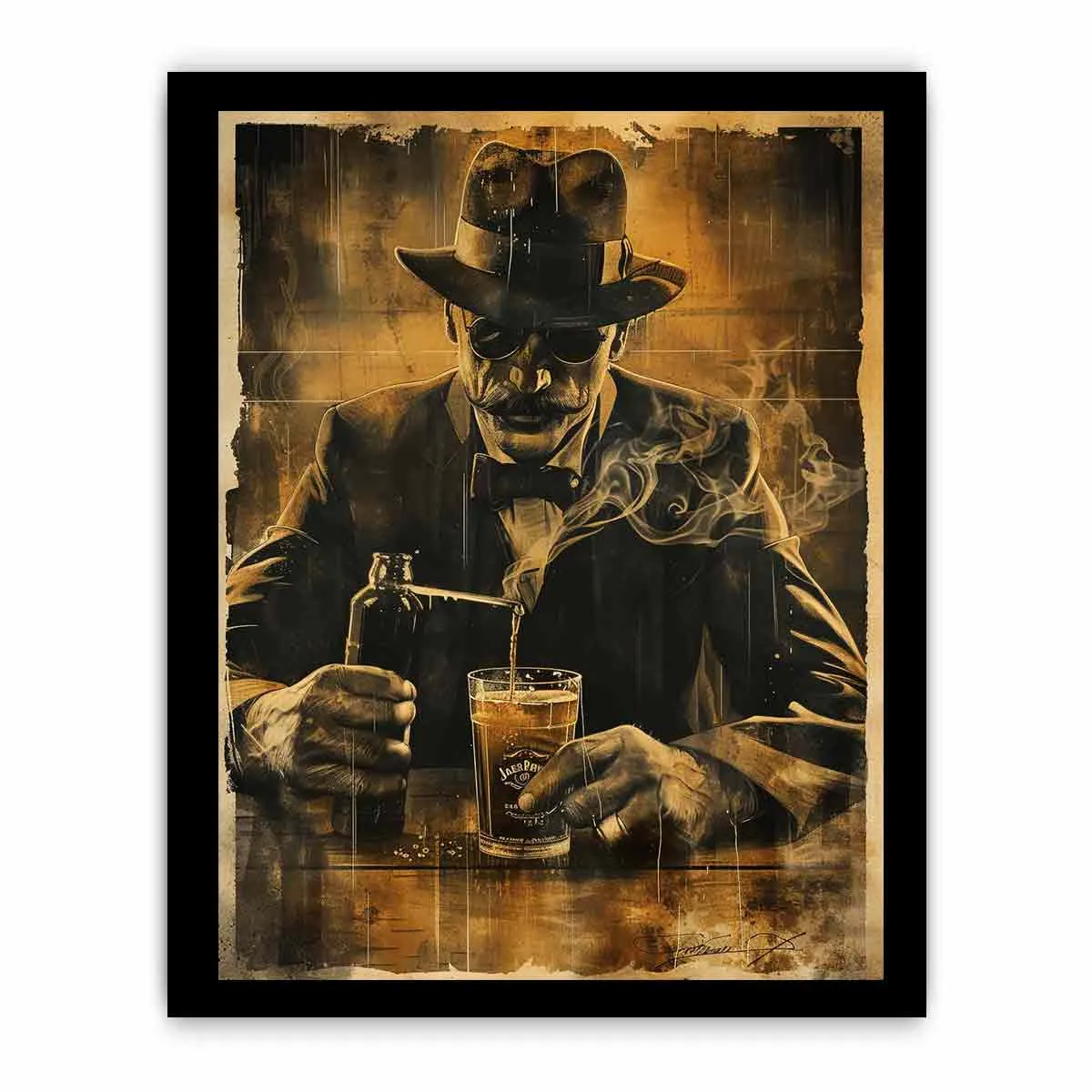 Whiskey Framed Print - High-Quality Artwork for Whiskey Lovers