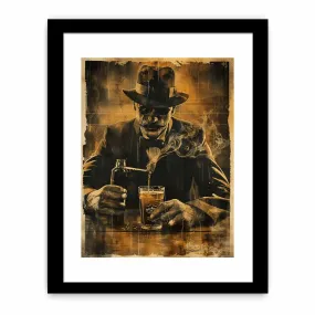 Whiskey Framed Print - High-Quality Artwork for Whiskey Lovers