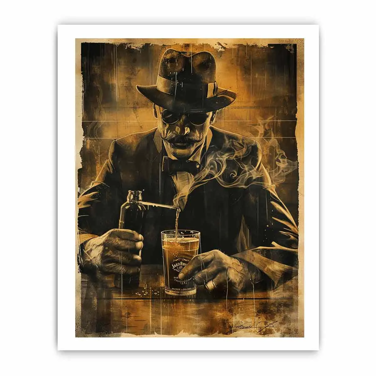 Whiskey Framed Print - High-Quality Artwork for Whiskey Lovers