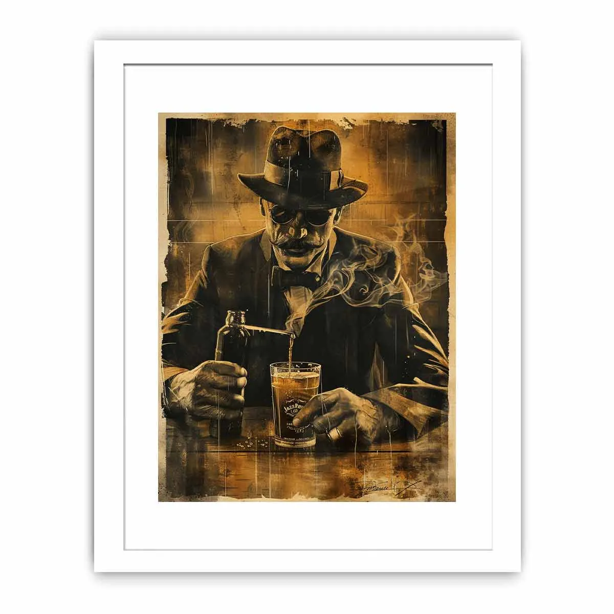 Whiskey Framed Print - High-Quality Artwork for Whiskey Lovers