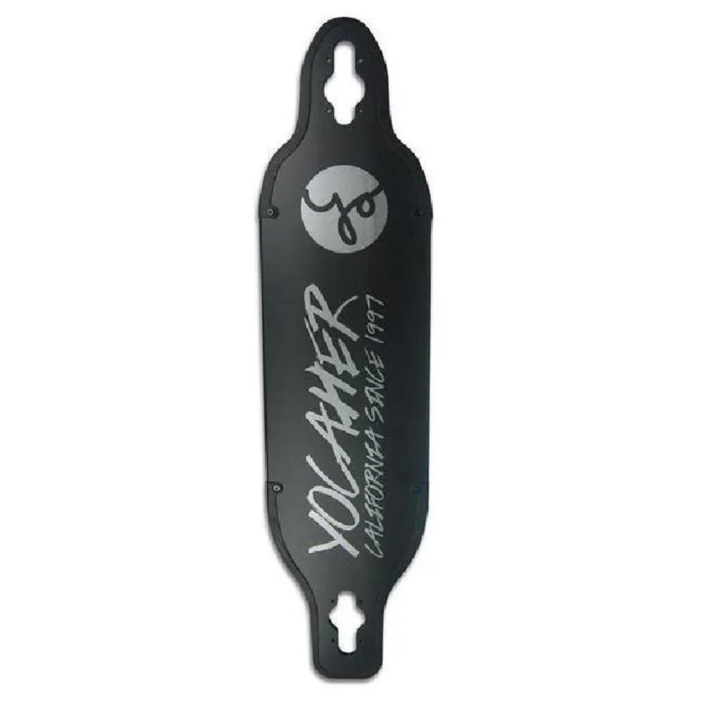 Yocaher Aluminum Drop Through Black 36" Longboard Deck